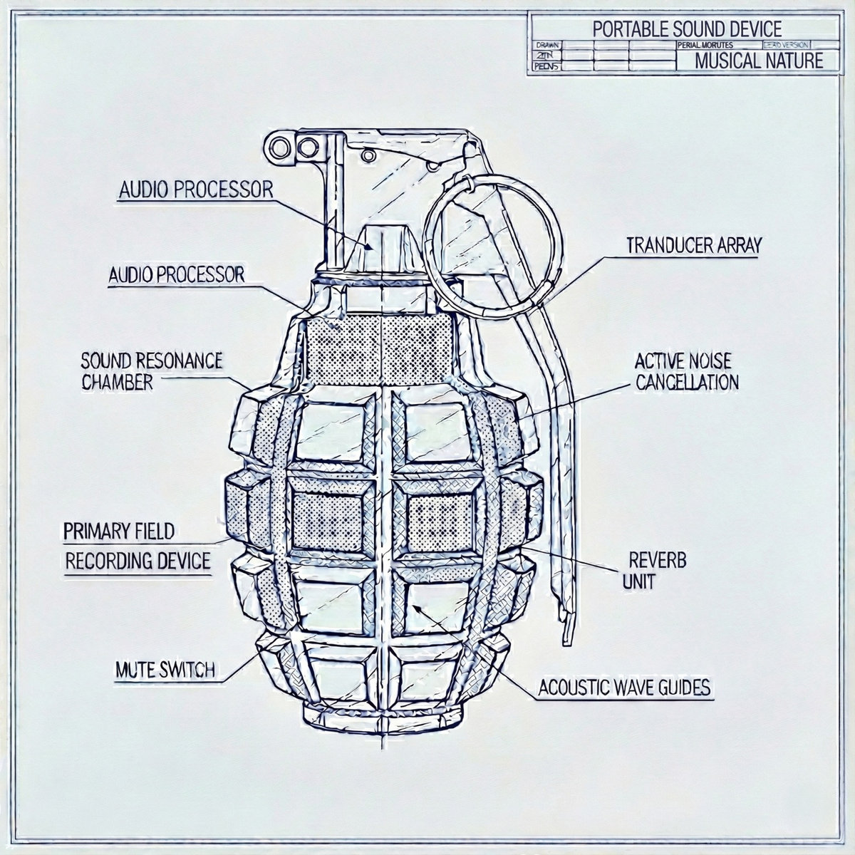 PORTABLE SOUND DEVICE - electronic ambient album by musical nature